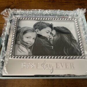 Mariposa BEST DAY EVER Beaded 4x6 Statement Frame